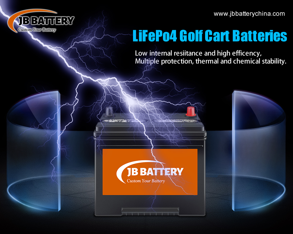 Quelle est la particularité des batteries de voiturette de golf LiFePO4 48V 200AH sur mesure?